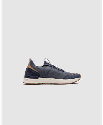 Rodd & Gunn - Gunn Runner Flow - Dress Shoes (Denim) Gunn-Runner Flow