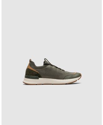 Rodd & Gunn - Gunn Runner Flow - Dress Shoes (Olive) Gunn-Runner Flow