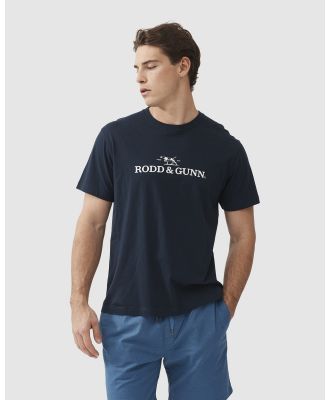 Rodd & Gunn - Logo T Shirt - T-Shirts & Singlets (Midnight) Logo T-Shirt