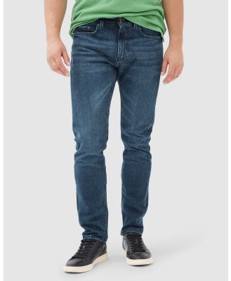 Rodd & Gunn - Owaka Straight Italian Denim Regular Leg - Jeans (True Blue) Owaka Straight Italian Denim Regular Leg