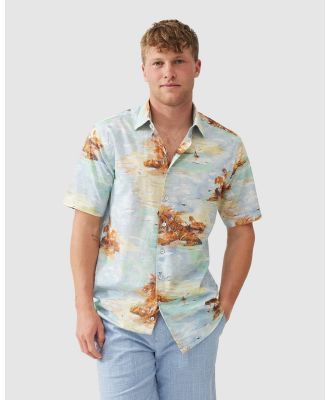 Rodd & Gunn - Victoria Avenue Shirt - Shirts & Polos (Ocean Breeze) Victoria Avenue Shirt