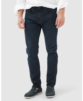 Rodd & Gunn - Weston Straight Italian Denim Regular Leg - Jeans (Blue Black) Weston Straight Italian Denim Regular Leg