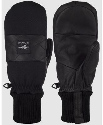 ROJO Outerwear - Aiden Retro Mitt - Scarves & Gloves (Black) Aiden Retro Mitt