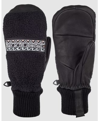 ROJO Outerwear - Jojo Sherpa Mitt - Scarves & Gloves (Black) Jojo Sherpa Mitt