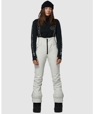ROJO Outerwear - Softshell High Rise Pant - Pants (White) Softshell High Rise Pant