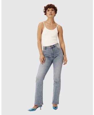 Rolla's - Dusters Bootcut Super Stretch - Jeans (Blue) Dusters Bootcut Super Stretch