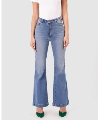Rolla's - Eastcoast Flare Kate Jeans - Flares (Mid Vintage Blue) Eastcoast Flare Kate Jeans