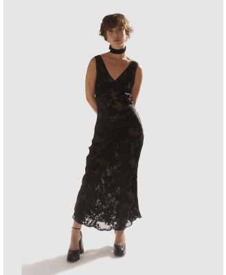 Rolla's - Eliza Burnout Dress - Dresses & Onesies (Black) Eliza Burnout Dress