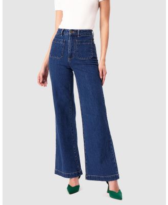 Rolla's - Sailor Long Pants - Jeans (Organic Dark Blue) Sailor Long Pants