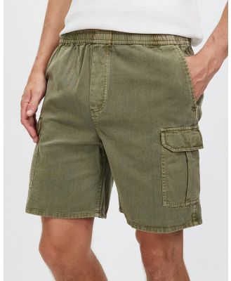 Rolla's - Tradie Cargo Shorts - Shorts (Faded Army) Tradie Cargo Shorts