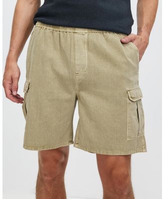 Rolla's - Tradie Cargo Shorts - Shorts (Sand) Tradie Cargo Shorts
