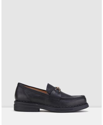 Rollie - Loafer Rise Shoe - Dress Shoes (Black) Loafer Rise Shoe