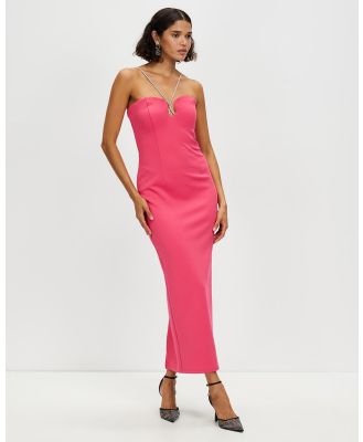 Romance by Honey and Beau - Serena Diamonti Maxi Dress - Dresses (Pink) Serena Diamonti Maxi Dress