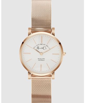 Rose & Coy - Hello - Watches (Rose Gold) Hello