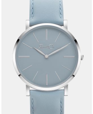 Rose & Coy - Pinnacle Ultra Slim - Watches (Silver / Light Blue / Light Blue) Pinnacle Ultra Slim