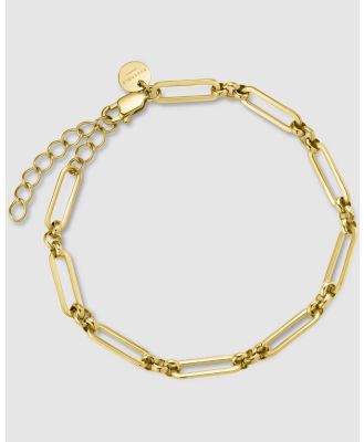 Rosefield - Chain Link Bracelet - Jewellery (Gold) Chain Link Bracelet