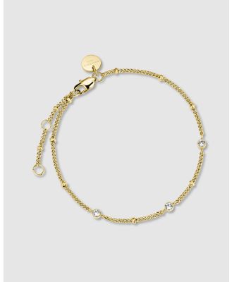 Rosefield - Crystal Bracelet - Jewellery (Gold) Crystal Bracelet