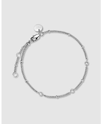 Rosefield - Crystal Bracelet - Jewellery (Silver) Crystal Bracelet