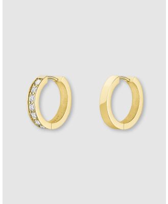 Rosefield - Crystal Hoops - Jewellery (Gold) Crystal Hoops