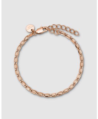 Rosefield - Minimal Bracelet - Jewellery (Rose Gold) Minimal Bracelet