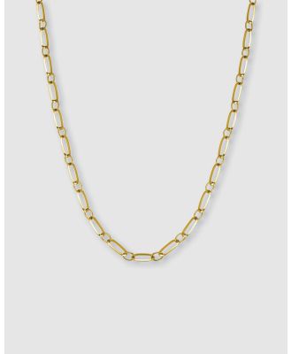 Rosefield - Oval Necklace - Jewellery (Gold) Oval Necklace