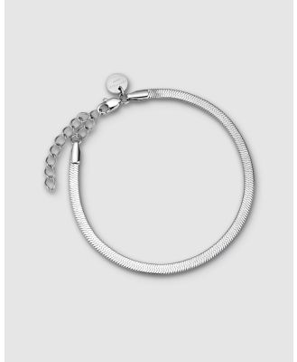 Rosefield - Snake Bracelet - Jewellery (Silver) Snake Bracelet