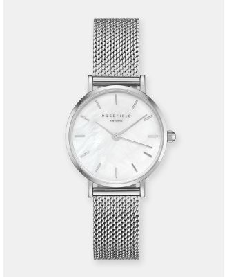 Rosefield - The Small Edit   Silver Mesh Band - Watches (Silver) The Small Edit - Silver Mesh Band