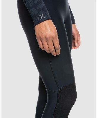Roxy - 4 3mm Swell Series 2022   Back Zip Wetsuit For Women - Wetsuits (BLACK) 4-3mm Swell Series 2022   Back Zip Wetsuit For Women