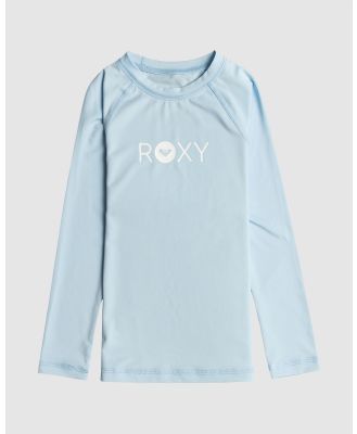 Roxy - Girls 2 7 Essential Long Sleeve Upf 50 Surf T Shirt - Swimwear (NANTUCKET) Girls 2 7 Essential Long Sleeve Upf 50 Surf T Shirt