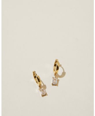 Rubi - Waterproof Mid Charm Earring - Jewellery (GOLD) Waterproof Mid Charm Earring