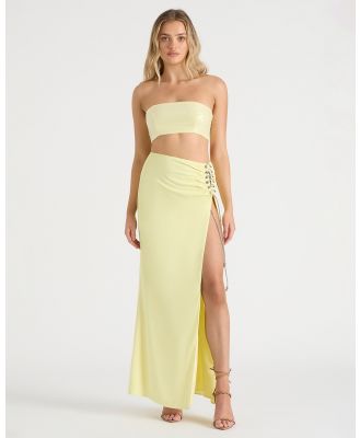 Runaway the Label - The Draped Skirt - Skirts (Butter) The Draped Skirt