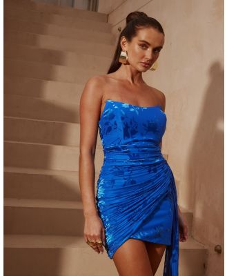 Runaway the Label - Vixen Mini Dress - Dresses (Blue) Vixen Mini Dress
