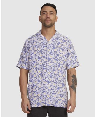 RVCA - Dais Floral Ss Shirt - Tops (COAST) Dais Floral Ss Shirt