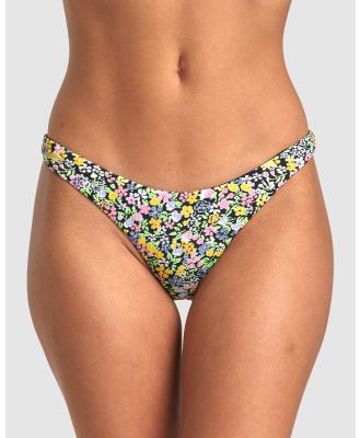 RVCA - Flower Field Ultra Skimpy Bikini Bottoms - Bikini Bottoms (MULTI) Flower Field Ultra Skimpy Bikini Bottoms
