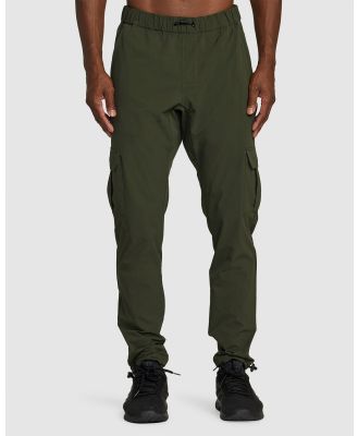 RVCA - Spectrum Tech   Technical Cargo Trousers For Men - Pants (MILITARY) Spectrum Tech   Technical Cargo Trousers For Men