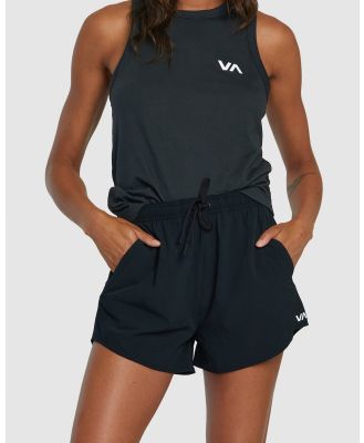RVCA Sport - Va Essential Yogger Sport Shorts 12 - Shorts (BLACK) Va Essential Yogger Sport Shorts 12