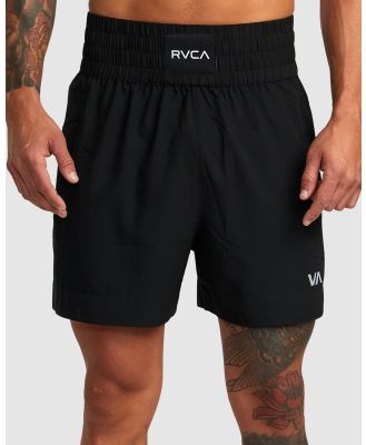 RVCA Sport - Yogger Elastic Boxing Shorts 17 - Shorts (BLACK) Yogger Elastic Boxing Shorts 17