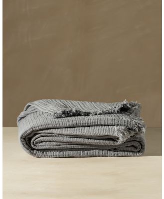 Saarde - Enes Bed Cover - Home (Pale Grey) Enes Bed Cover