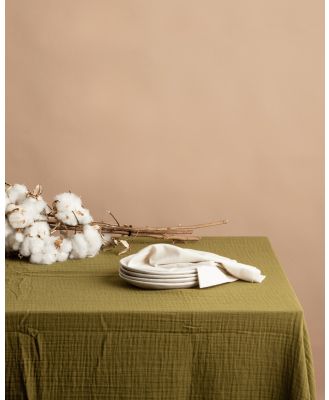 Saarde - Enes Tablecloth - Home (Olive) Enes Tablecloth