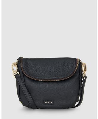 Saben - Fifi Leather Cross body Bag - Handbags (black) Fifi Leather Cross-body Bag