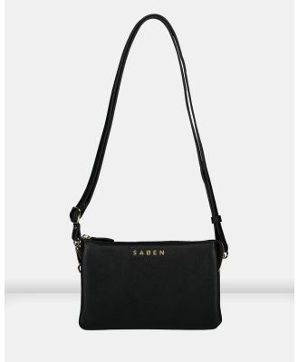 Saben - Tilly Cross body Small Leather Bag - Clutches (Black) Tilly Cross-body Small Leather Bag