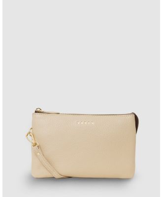 Saben - Tilly Cross body Small Leather Bag - Clutches (brown) Tilly Cross-body Small Leather Bag