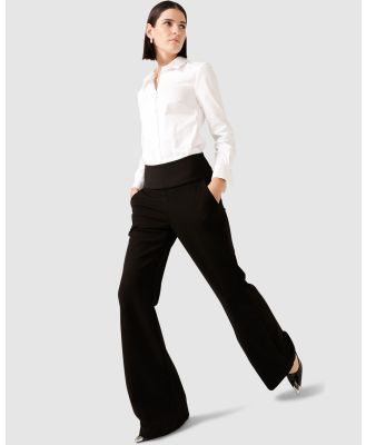 SACHA DRAKE - Classic Trouser - Pants (Black) Classic Trouser