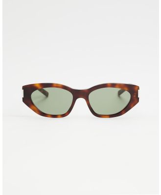 Saint Laurent - SL638003 - Sunglasses (Havana) SL638003