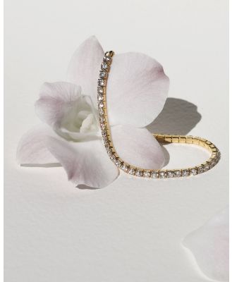 SAINT VALENTINE - Aspen Tennis Bracelet   Gold - Jewellery (Gold) Aspen Tennis Bracelet - Gold