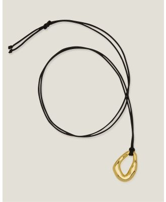 SAINT VALENTINE - Miro Pendant Necklace   Gold - Jewellery (Gold) Miro Pendant Necklace - Gold