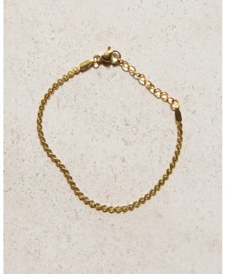SAINT VALENTINE - Serpentine Bracelet   Gold - Jewellery (Gold) Serpentine Bracelet - Gold