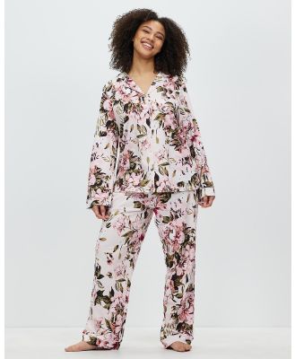 Sainted Sisters - Sadie Cotton Pyjama Set - Sleepwear (Heirloom Rose Garden) Sadie Cotton Pyjama Set