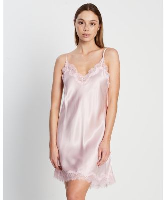 Sainted Sisters - Scarlett Silk Chemise - Sleepwear (Lilac) Scarlett Silk Chemise