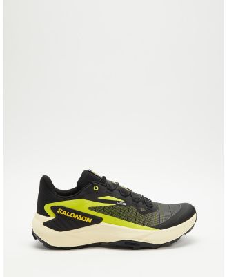Salomon - Genesis   Men's - Outdoor Shoes (Black, Sulphur Spring & Transparent Yellow) Genesis - Men's